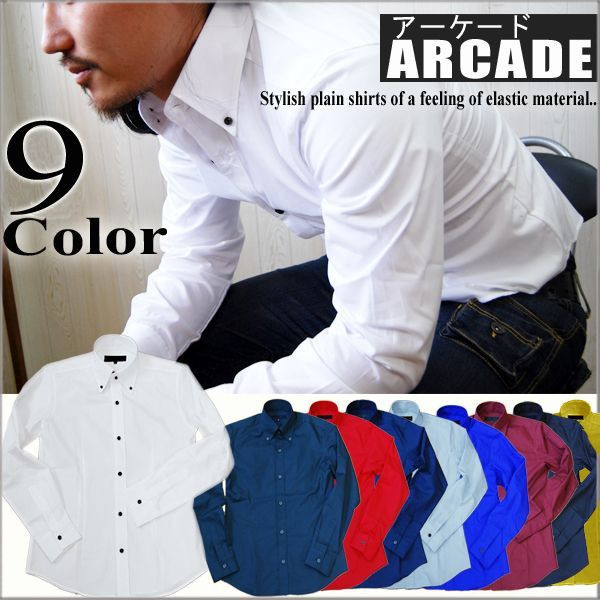 国産ブロードデュエボットーニボタンダウンシャツ｜メンズファッション通販「ACADE（アーケード）」
